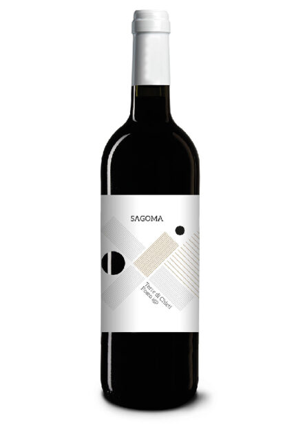 Raudonas sausas itališkas vynas SAGOMA Terre di Chieti Rosso IGP